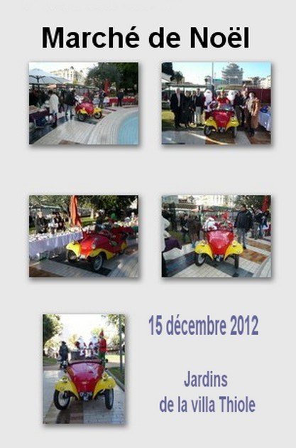 Marché de Noël décembre 2012