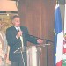 Exposants journée chevalets discours de Mr Verola Adjoint au maire